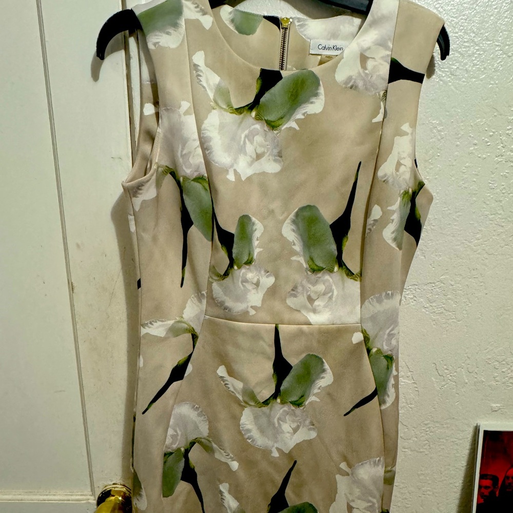 CALVIN KLEIN MIDI DRESS
